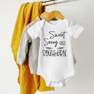 Baby girl onesie